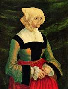 Albrecht Altdorfer Portrat einer Frau oil on canvas